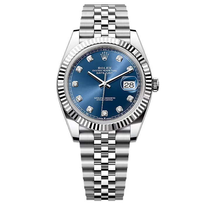 RC | 3235 무브먼트｜41mm l 롤렉스 데이트저스트 10다이아 126334