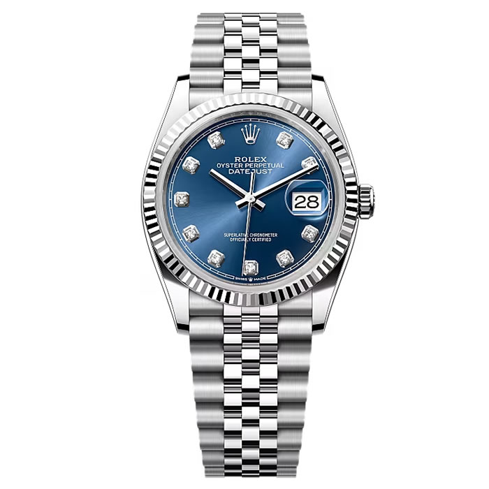 CLEAN | 3235 무브먼트｜36mm｜롤렉스 데이트저스트 10다이아 126234