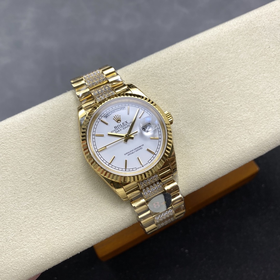 8+ | 3255 무브먼트 | 36mm | 데이데이트 Day-date 147g