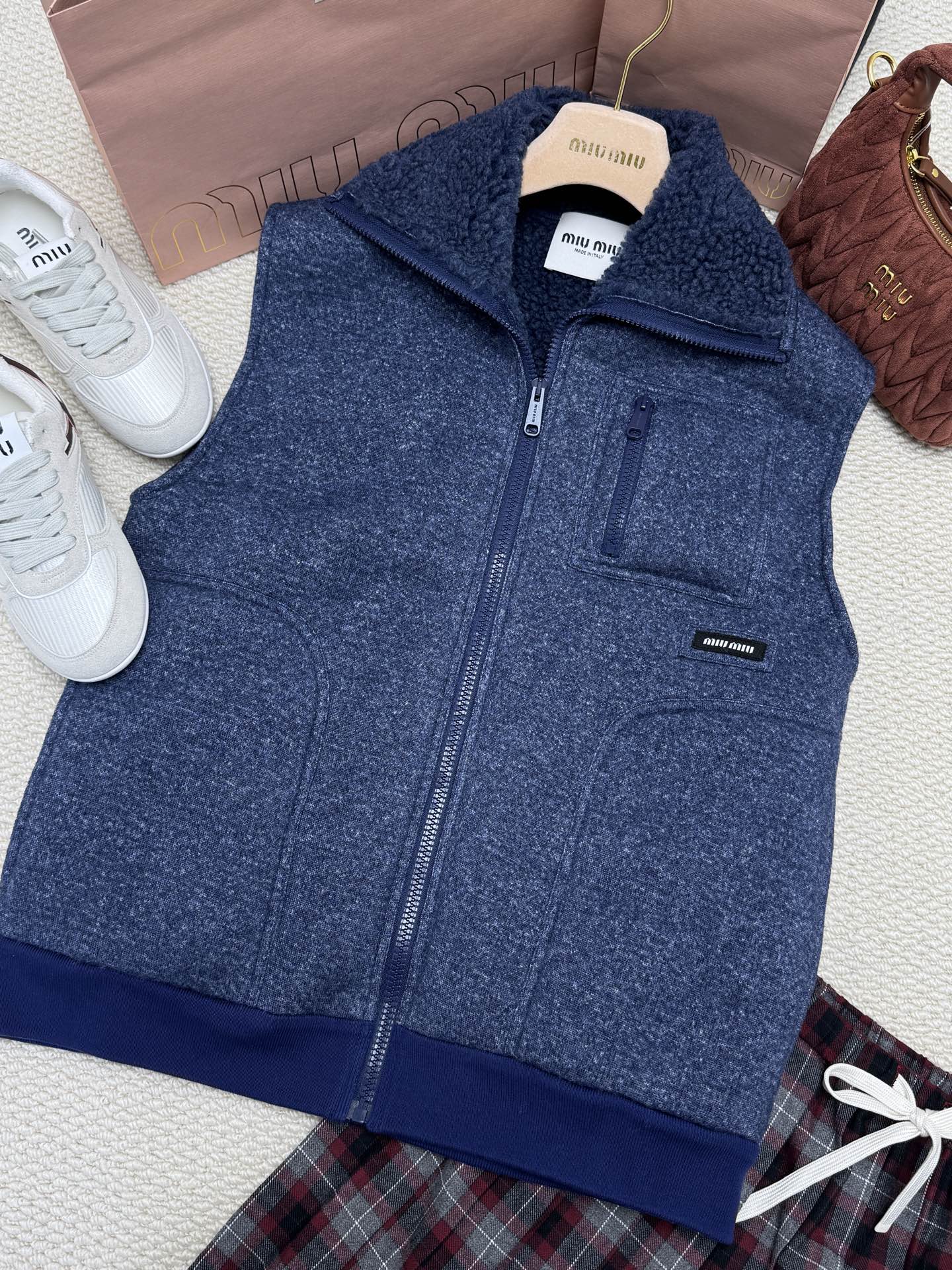 Miu Miu Fleece Vest
