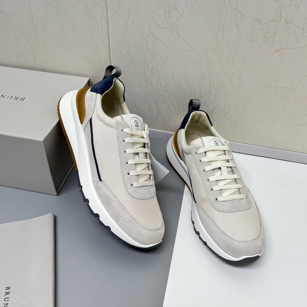 Brunello Cucinelli 로우탑 스니커즈