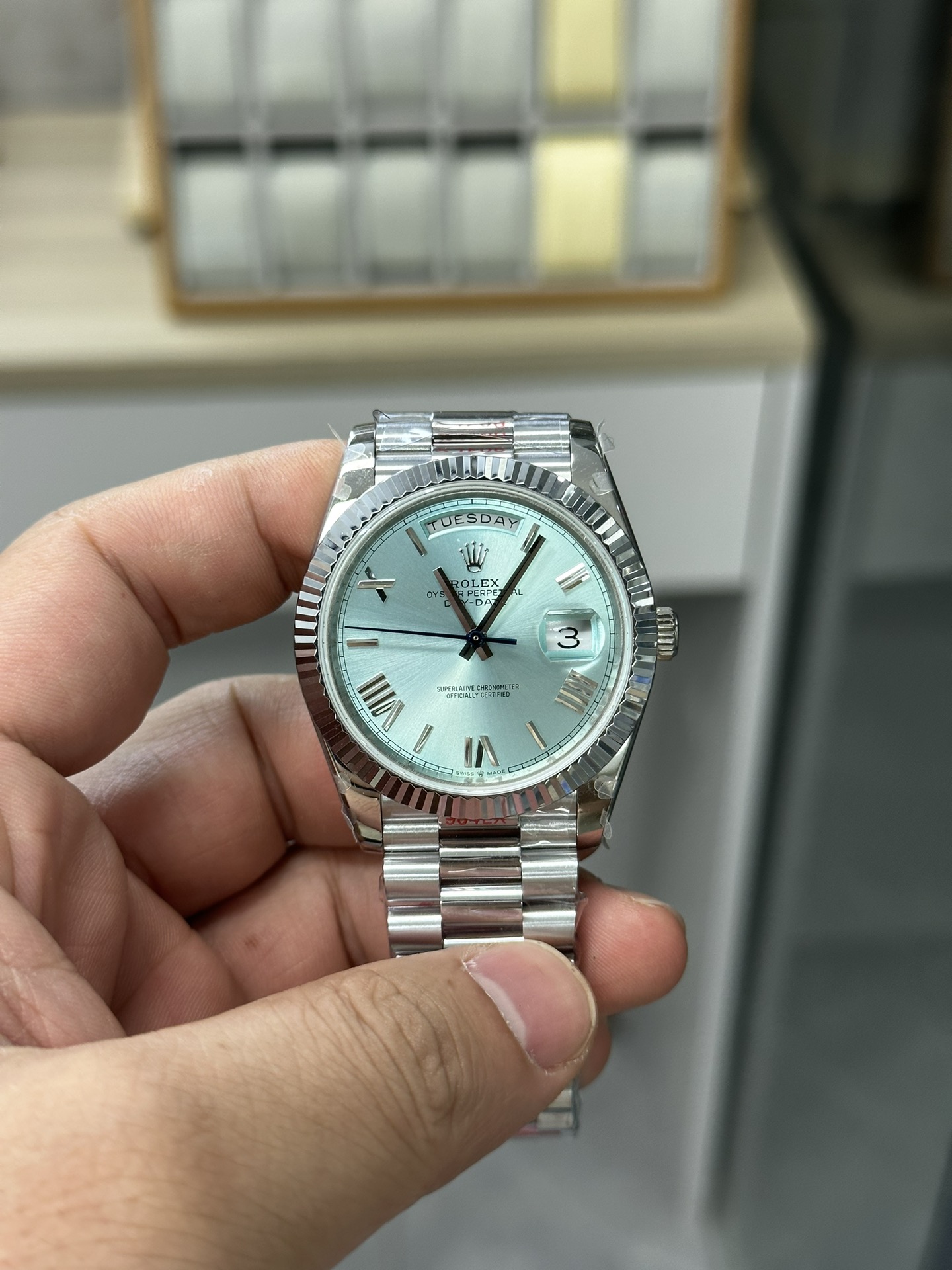 GM l 2836무브먼트 l 40mm l 데이데이트 Day-date 178g