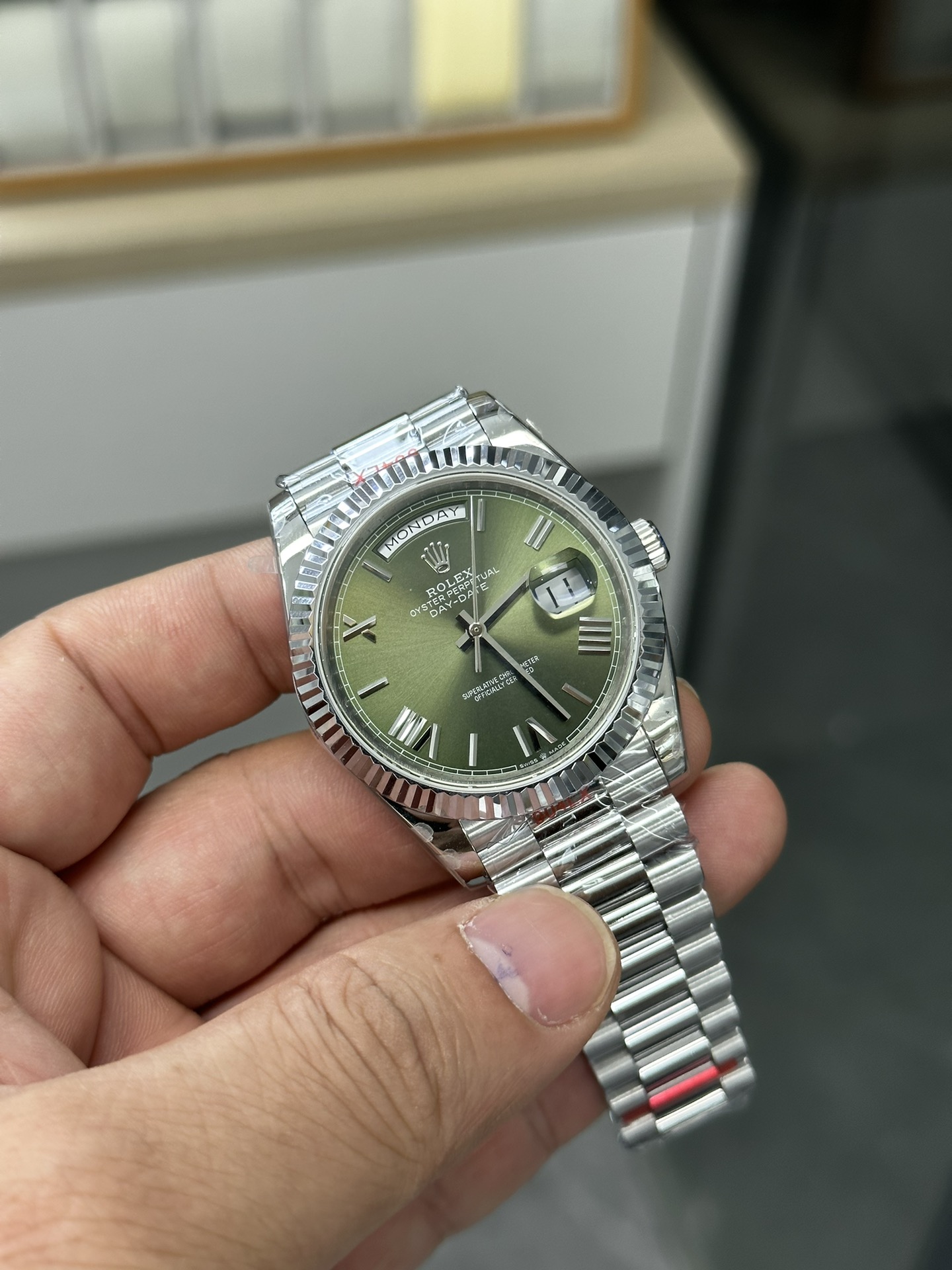 GM l 2836무브먼트 l 40mm l 데이데이트 Day-date 178g