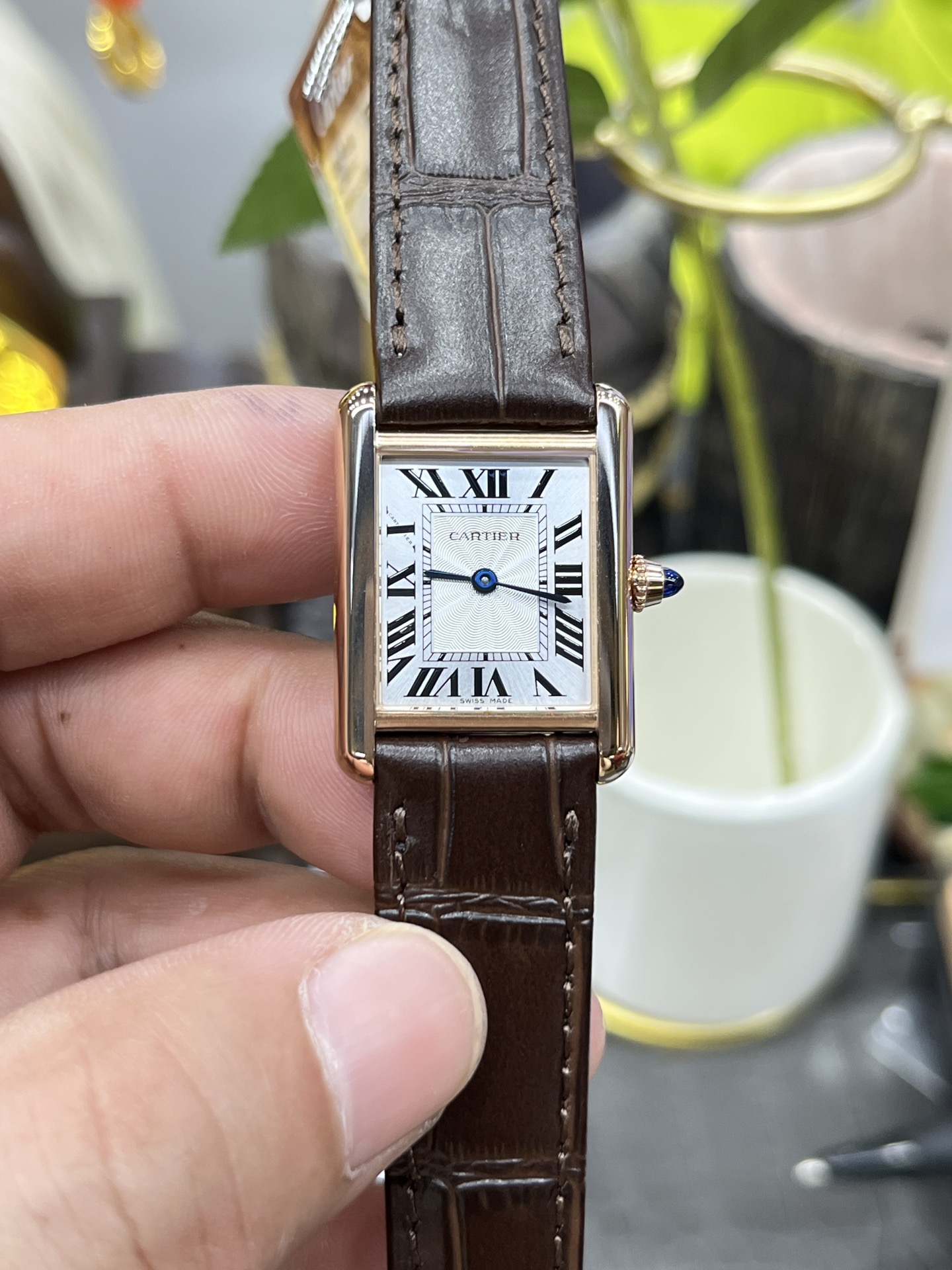 F1 l 쿼츠 무브먼트 l 29.5mm*22mm l 까르띠에 탱크 머스트