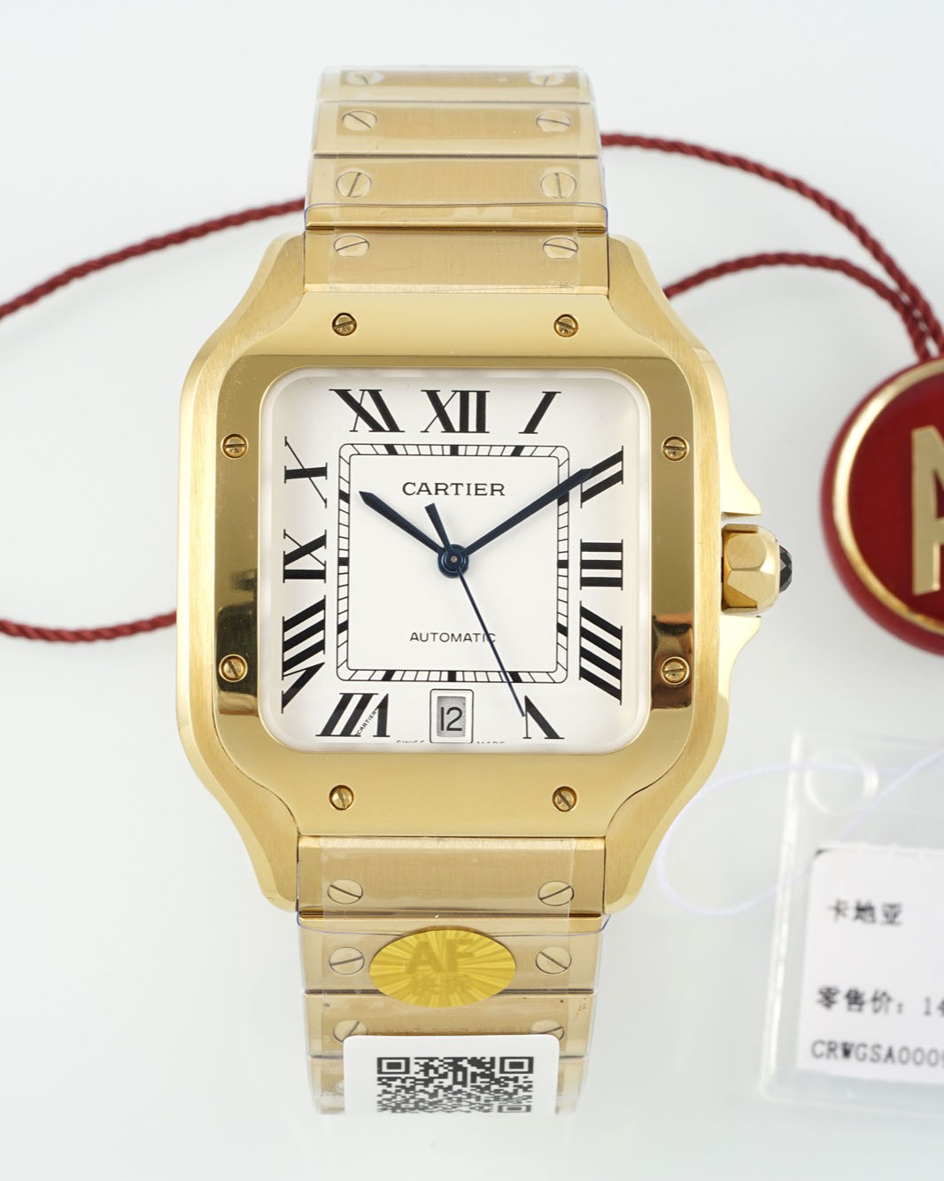 AF | 카르티에 산토스 라지｜39.8mm｜9015 무브먼트