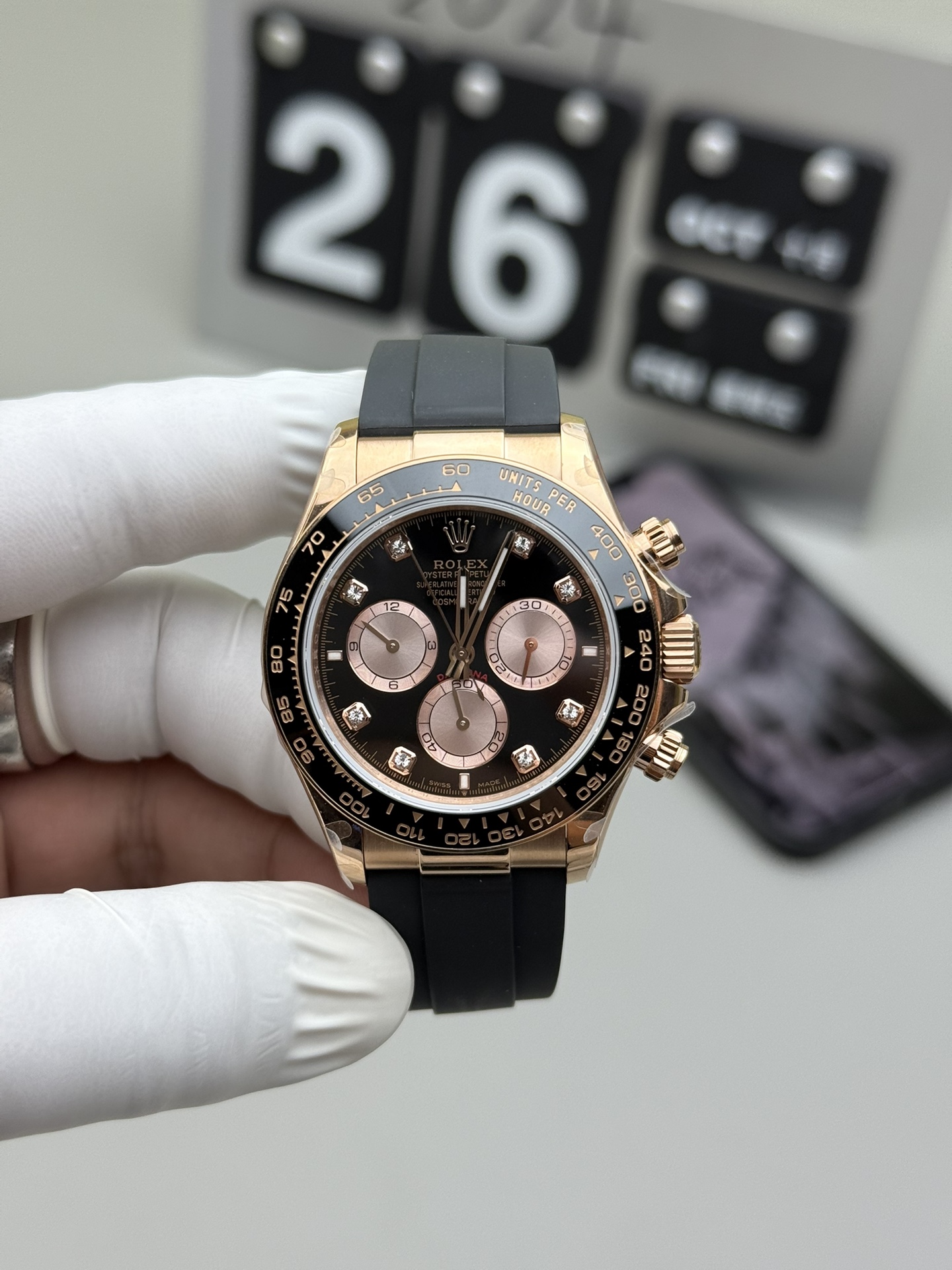 QF l 4131 l 40 mm l Rolex Daytona 126515LN  152g
