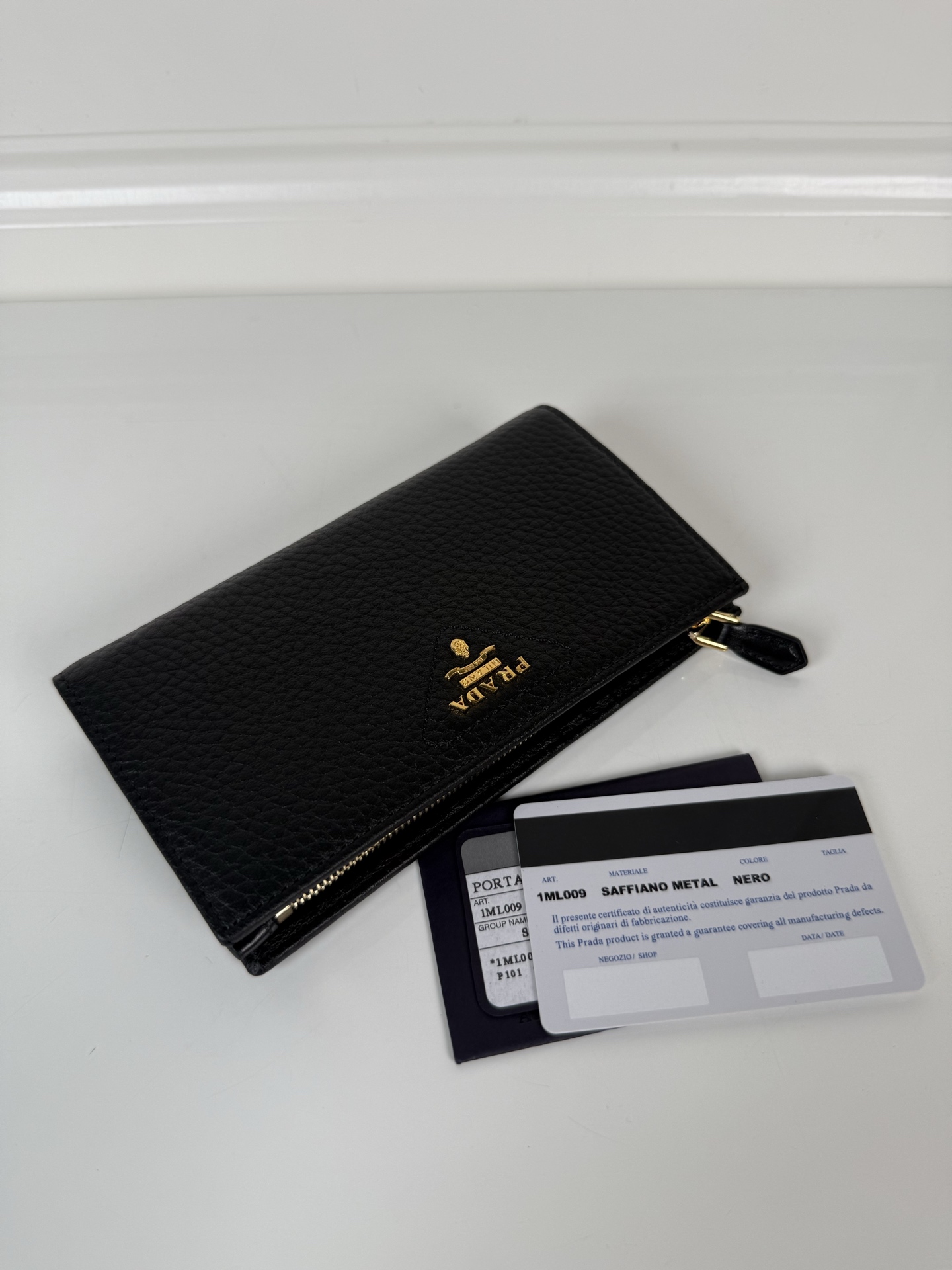 프라다 사피아노 중지갑 (1ML009)  16cmX 9.5cm