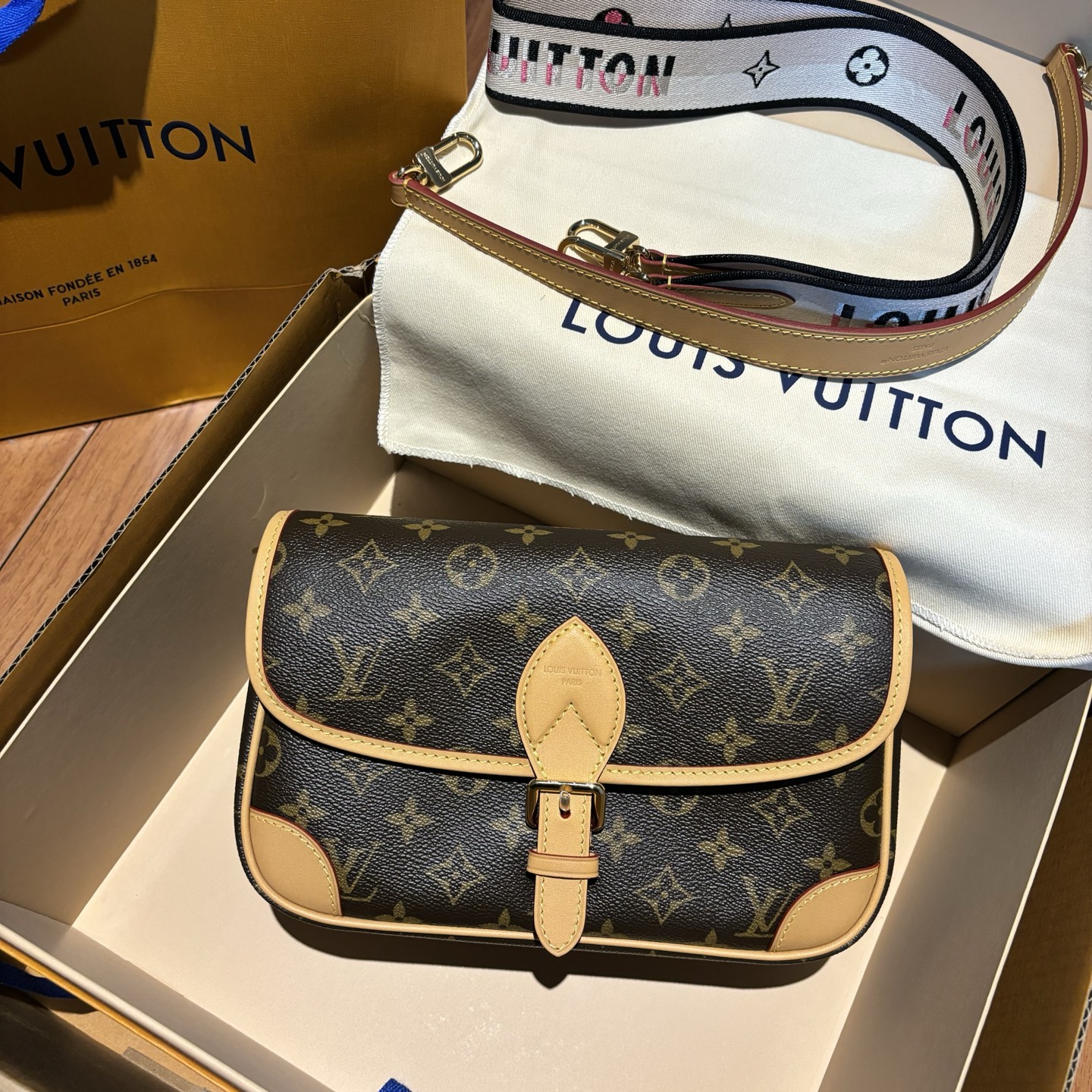 Diane 백 M45985 (24×15×9cm)