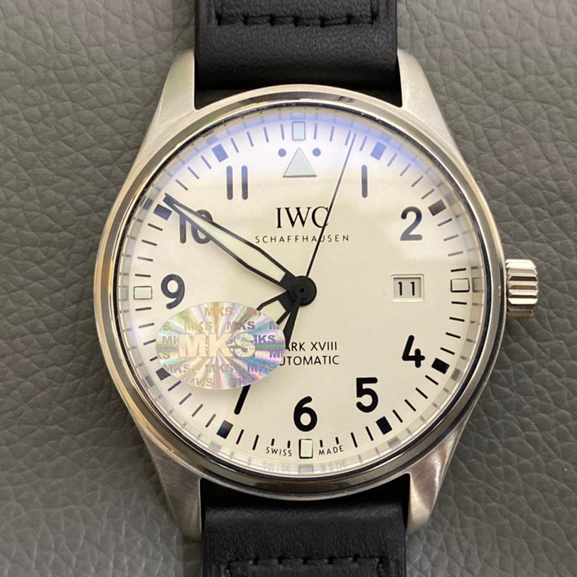 MKS l 9015 무브먼트 l 40mm l IWC 파일럿 마크18 IW327006