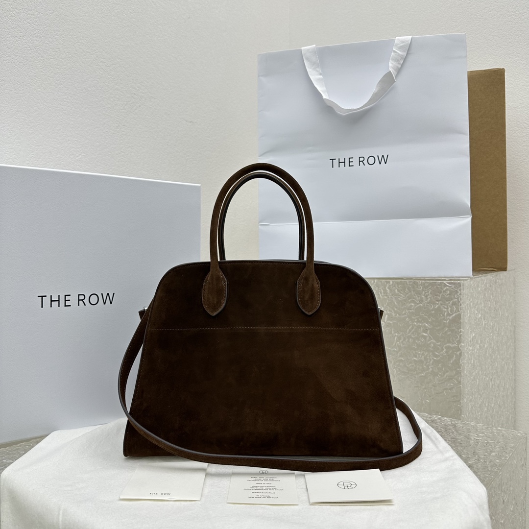 THE  ROW MARGAUX 12 가죽 백 32x13x25cm