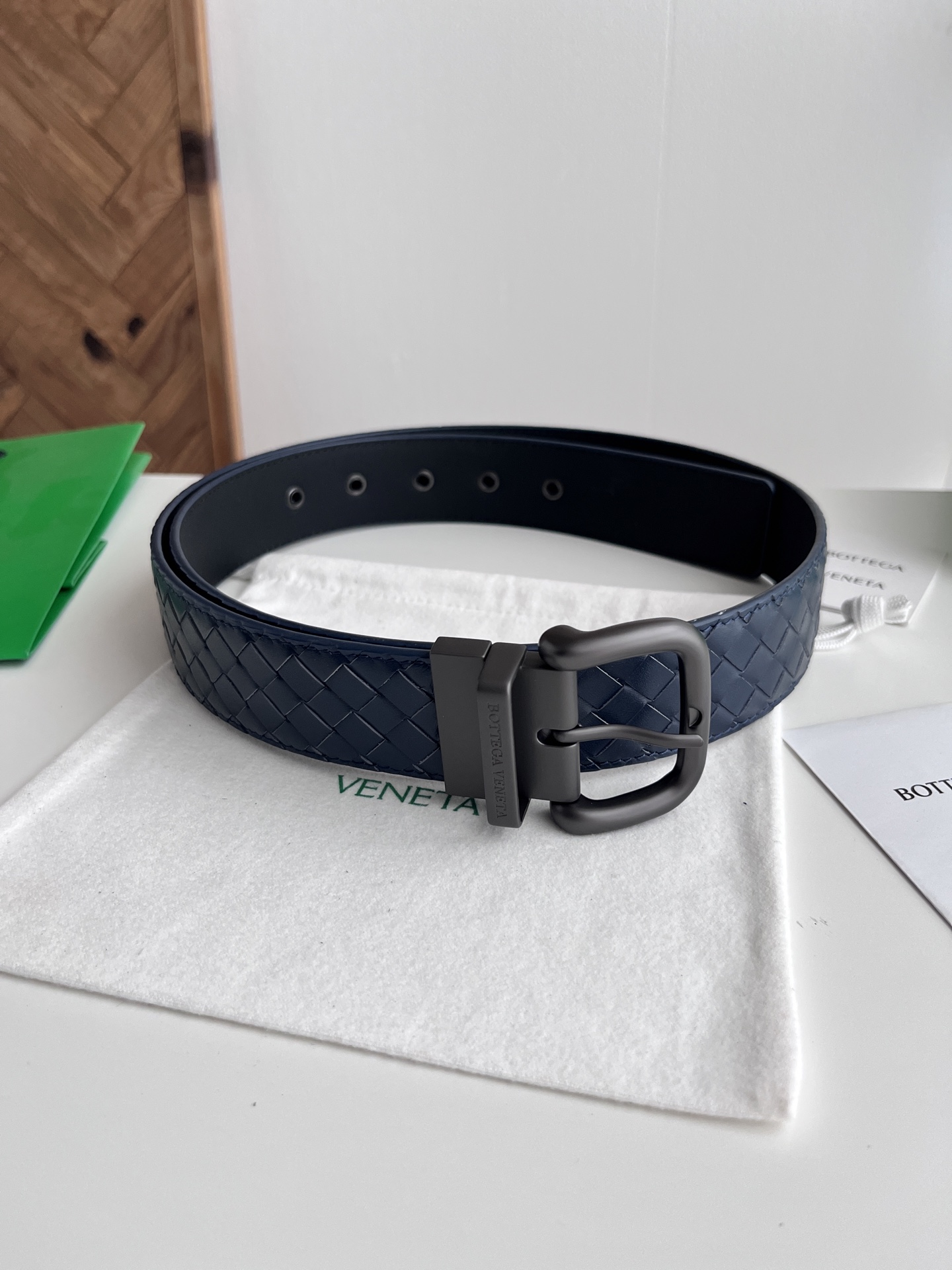 보테가베네타 남성 벨트  4cm