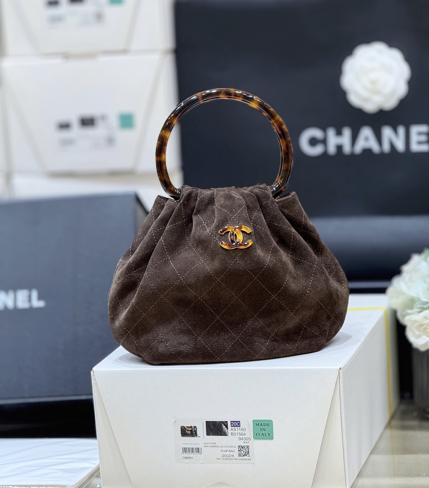 샤*26C  AS6022 호보백 미듐 18*24*12cm