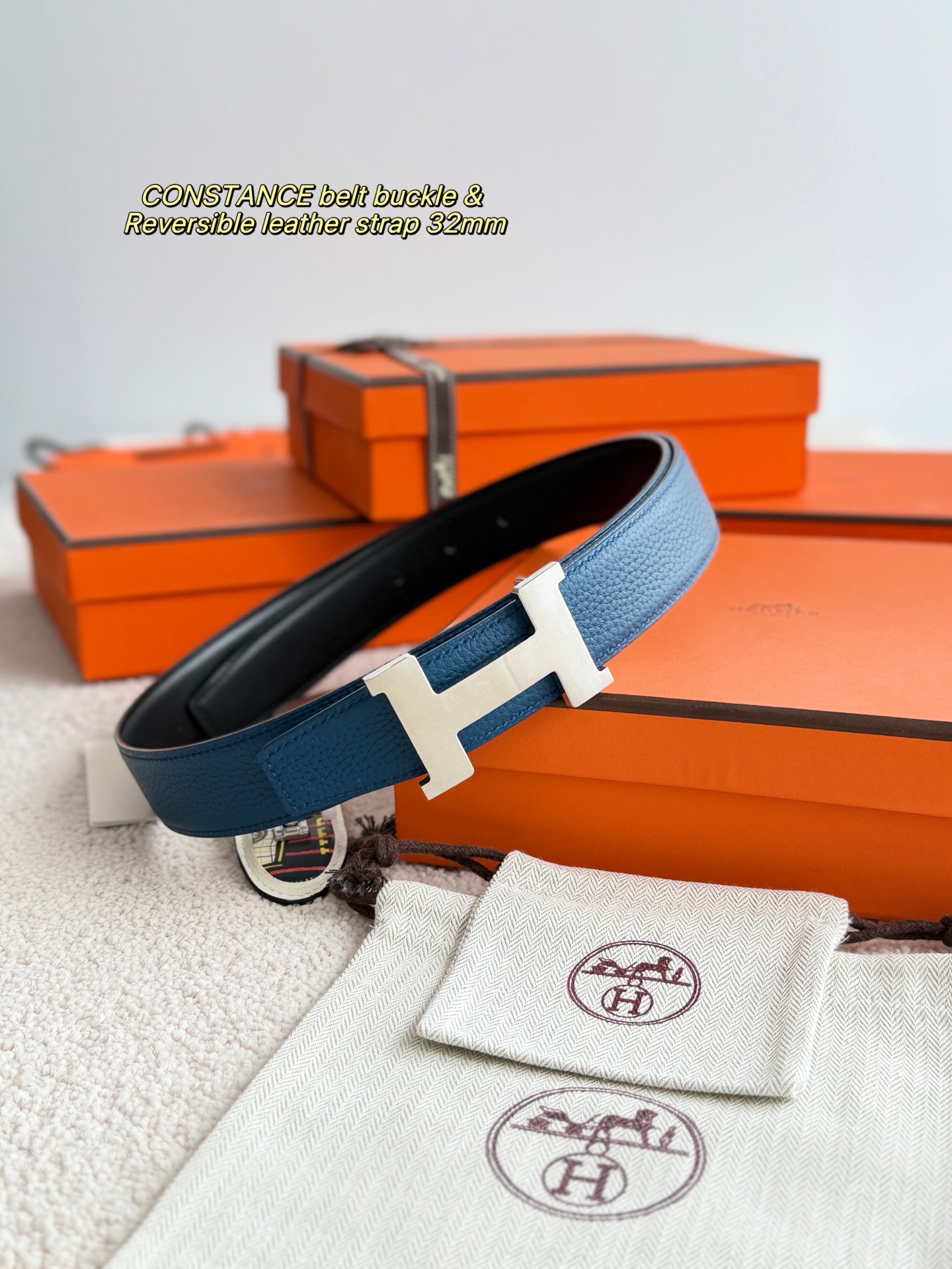 에르메스 Constance 벨트  3.2cm