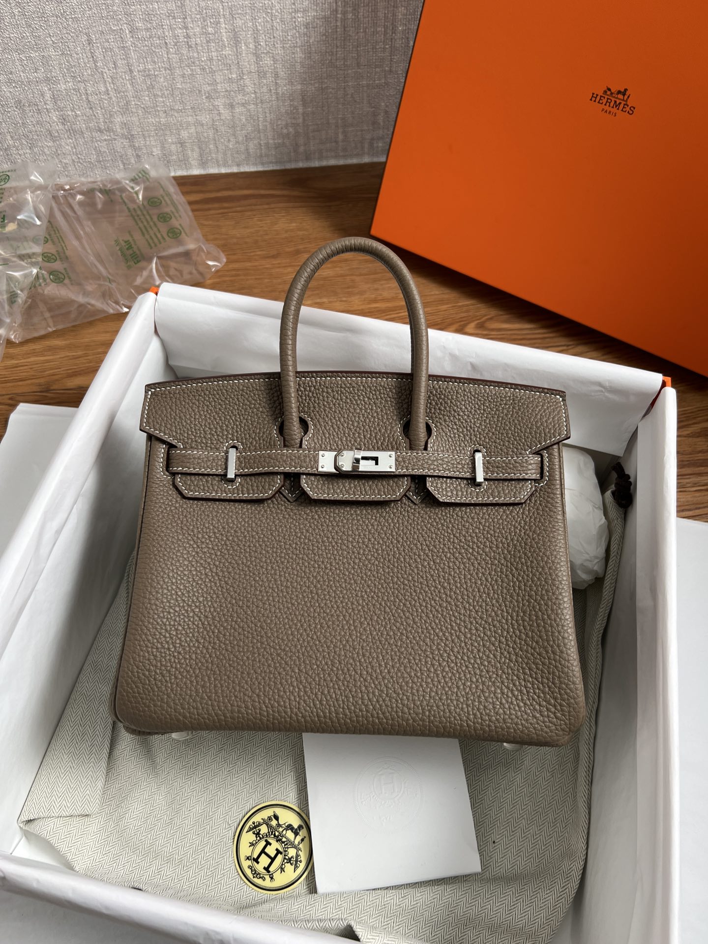 M9 Hermès Birkin 25 버킨 25 토고 가죽