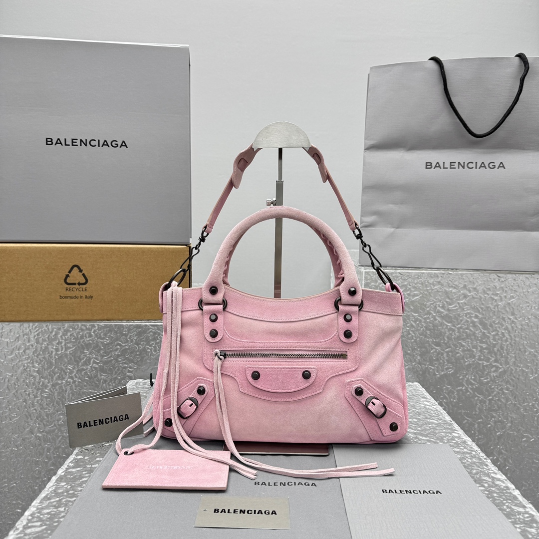 Balenciaga Le City Small leather tote bag  33x 19x10cm