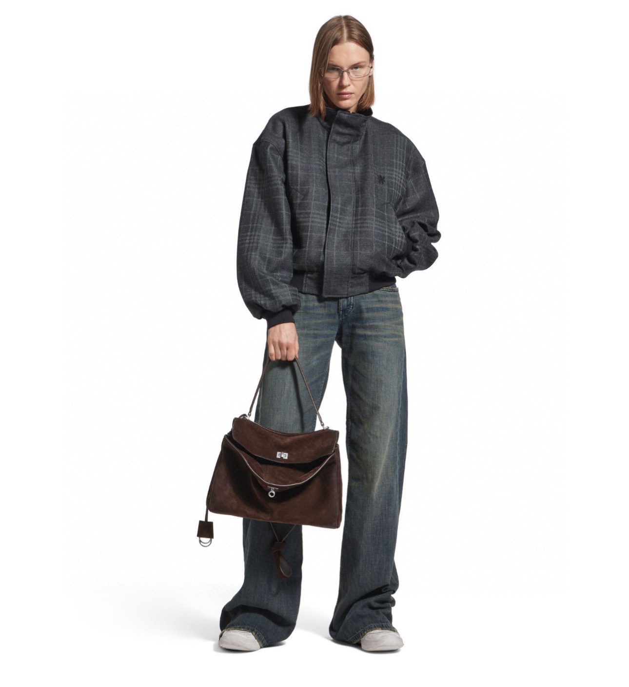 발렌시아가 rodeo 미디움 사이즈 35x23.3x10.9cm