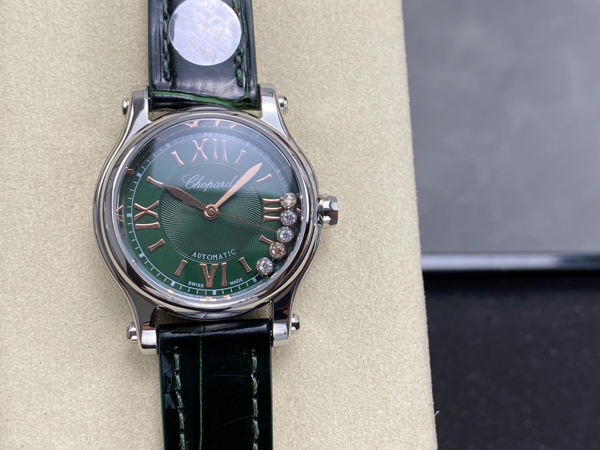 YF l 2892 l 30mm l 쇼파드 Happy Sport Diamonds Automatic 30