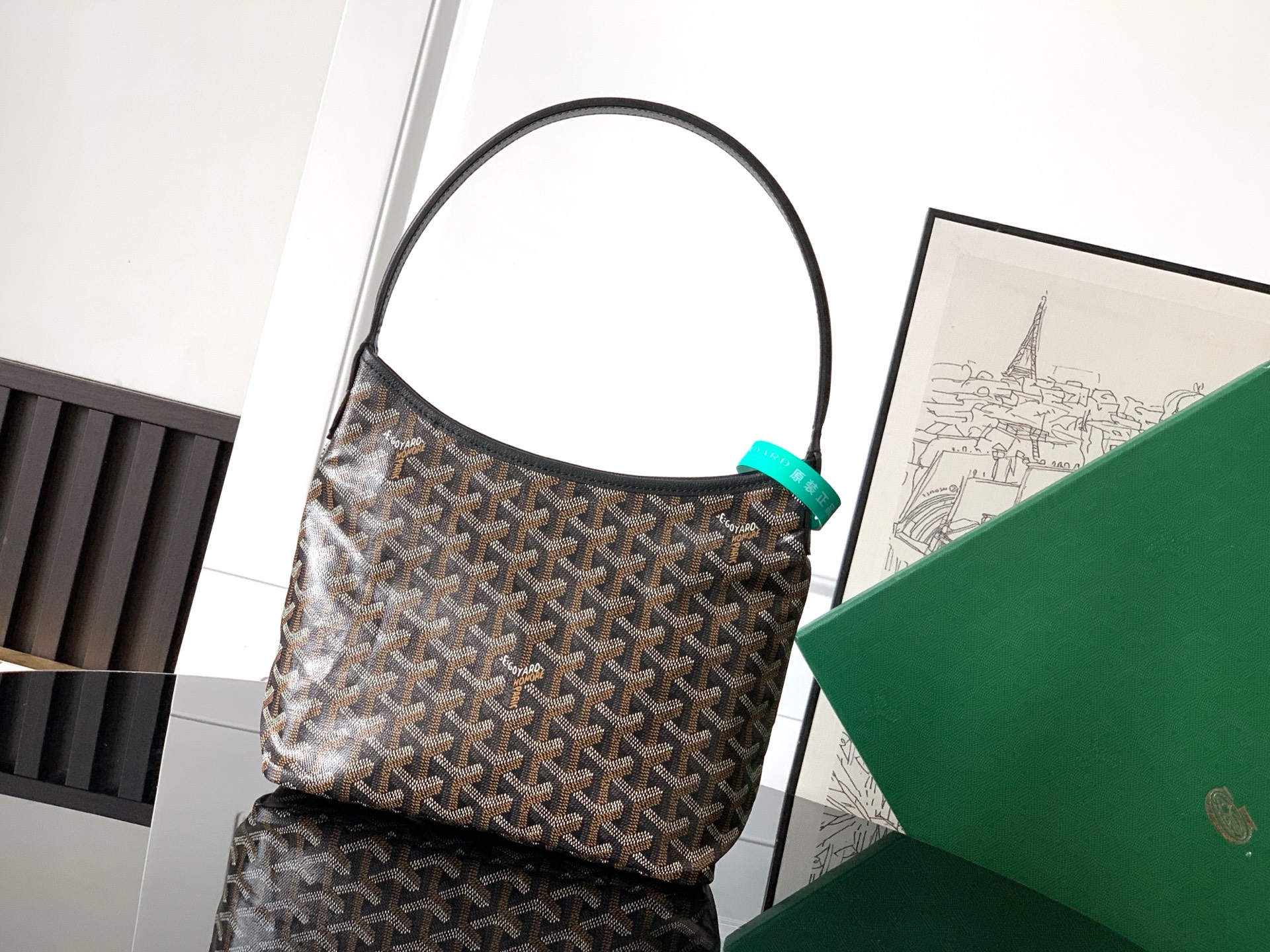 고야드 미니  호보 숄더백  25 cm x 11.5 cm x 22 cm