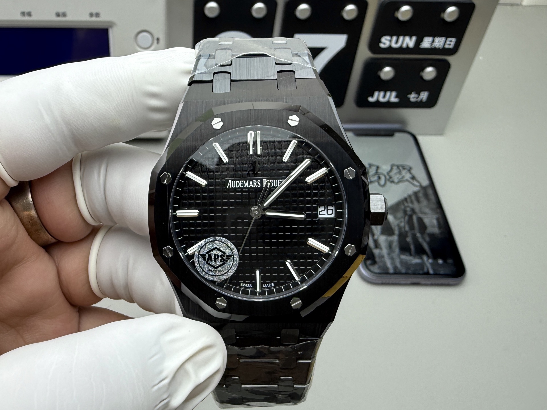 APS | 4302 무브먼트｜오데마 피게 로열오크 15500 세라믹