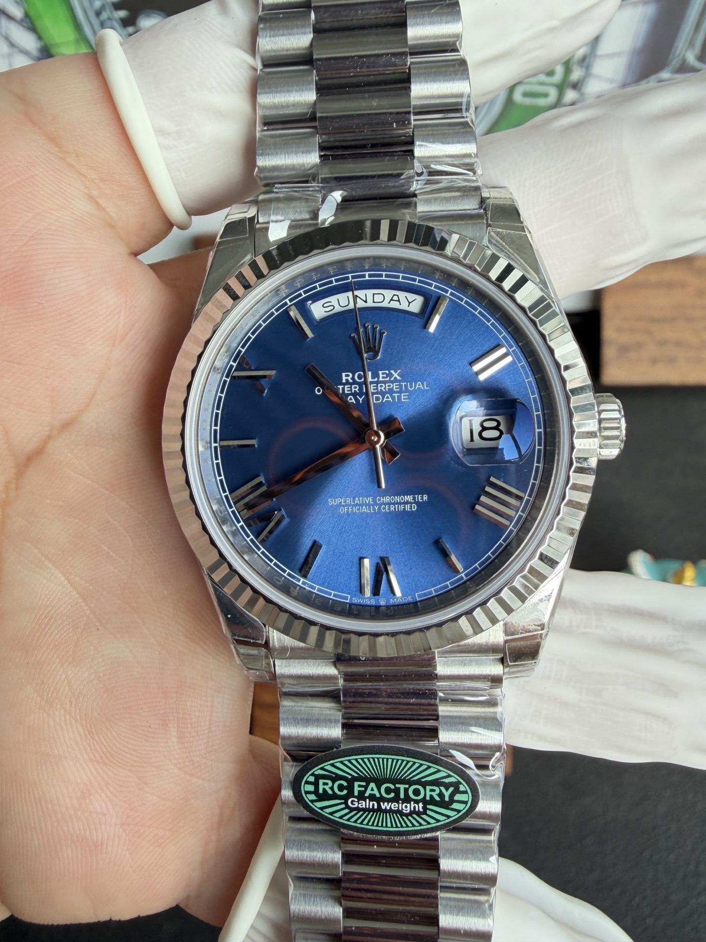 RC l 3255 l 40mm l 데이데이트 Day-date 210g