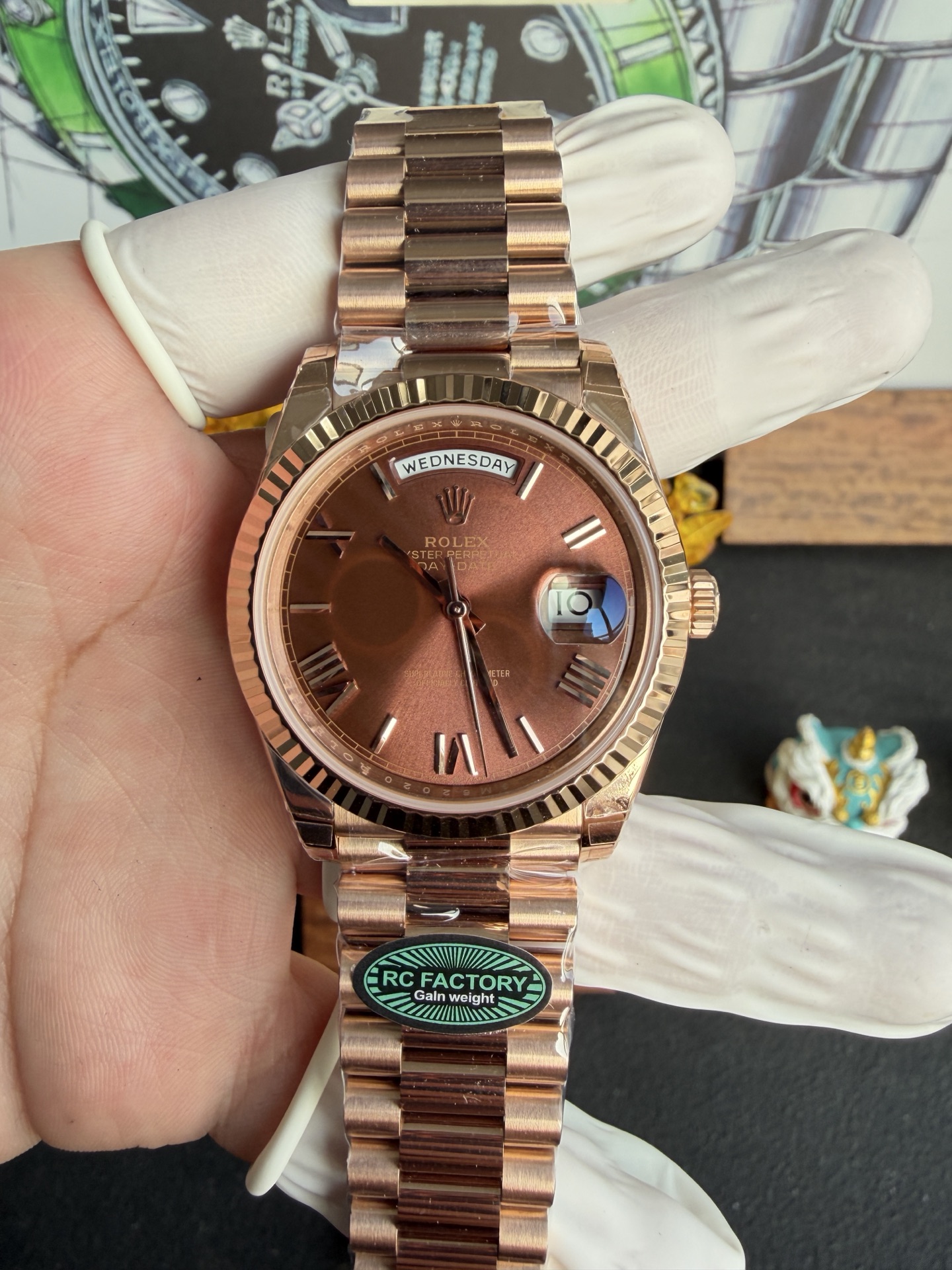 RC l 3255 l 40mm l 데이데이트 Day-date 210g