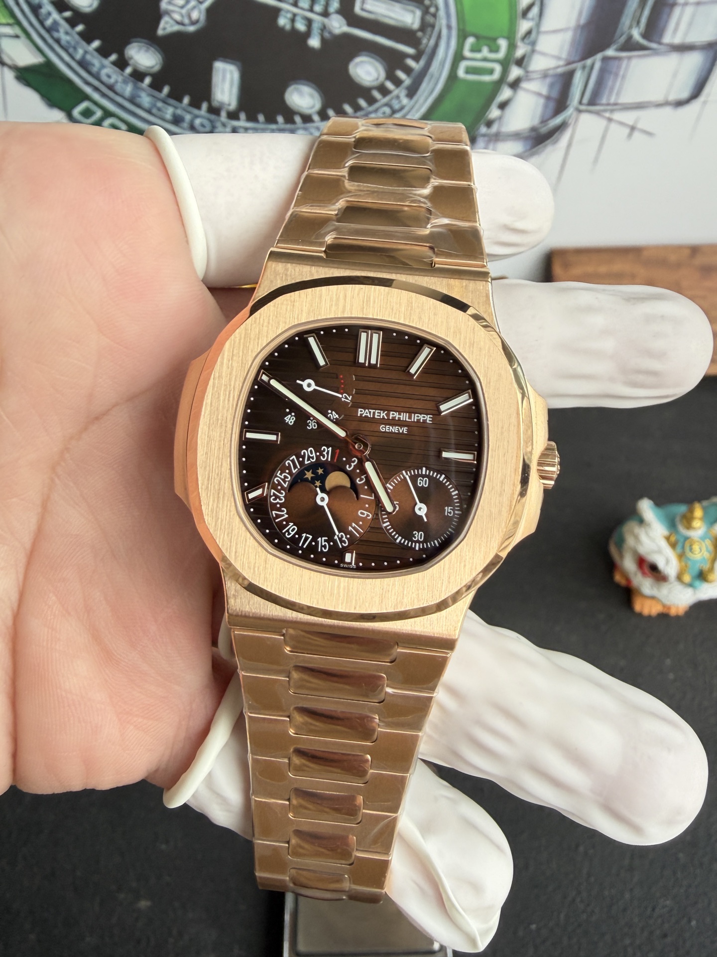 PPF l cal:240 무브먼트 l 40mm l 파텍 필립 노틸러스 5712   V3