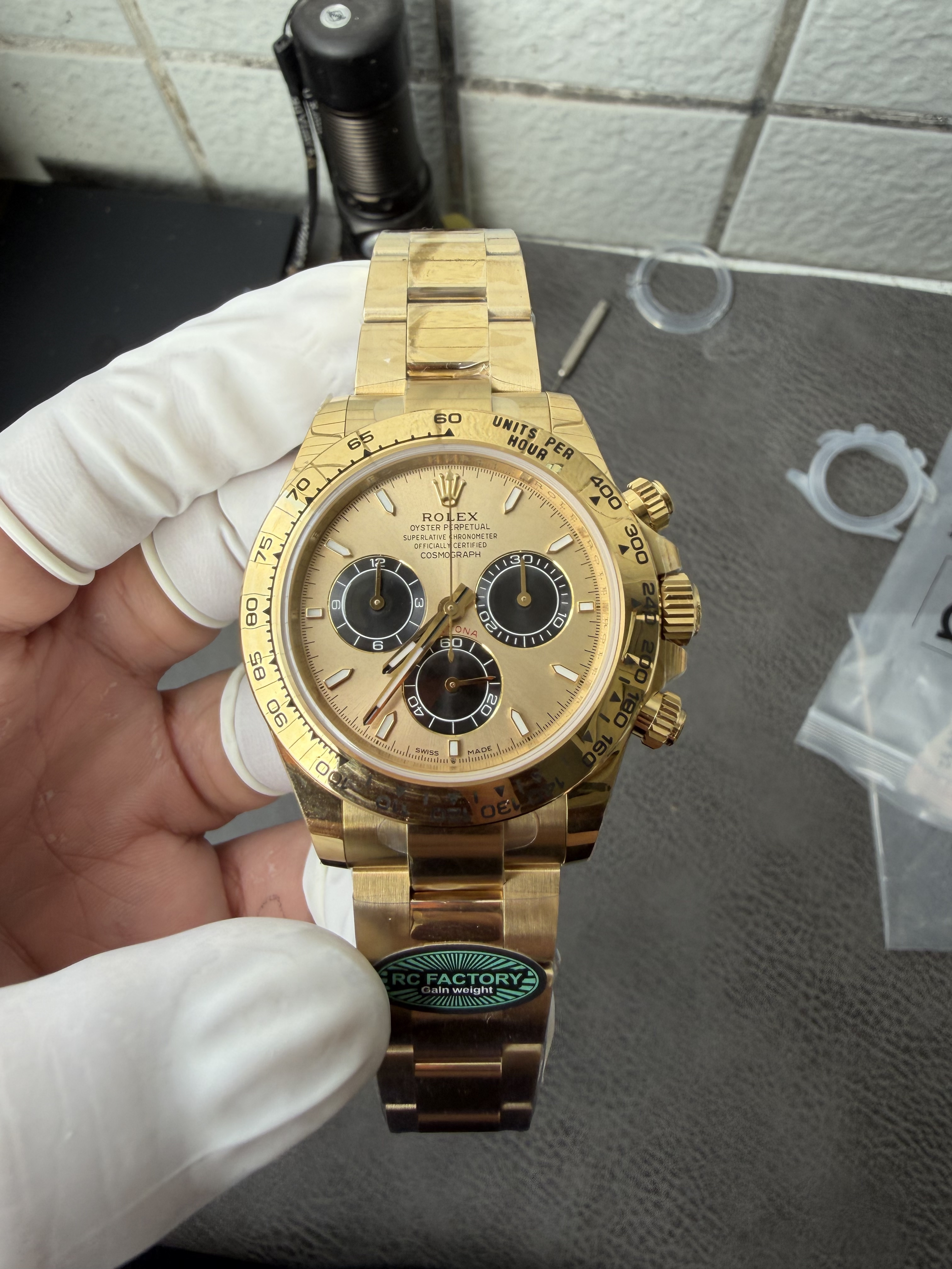 RC | 4131 무브먼트｜롤렉스 데이토나 126518LN 226g