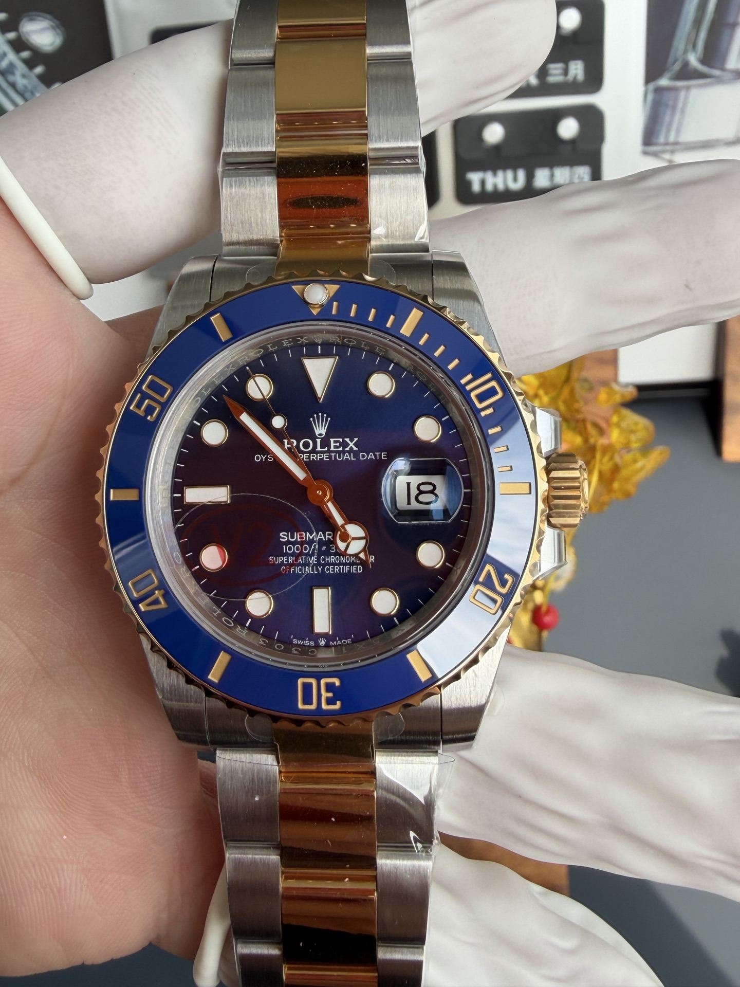 VS | 3235 무브먼트｜41mm l 롤렉스 서브마리너126613LN 178g