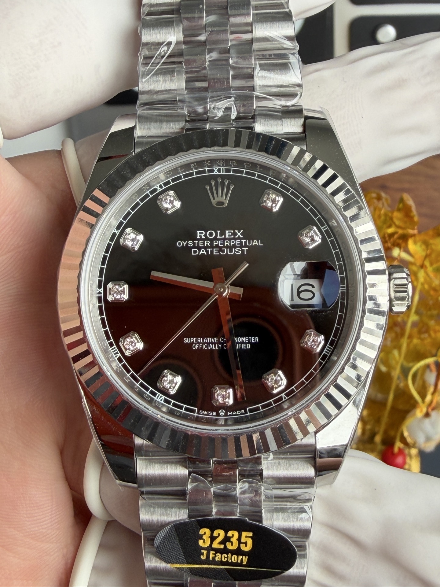 JF | 3235 무브먼트｜41mm l 롤렉스 데이트저스트 126334 프리스프렁 (Free-sprung)