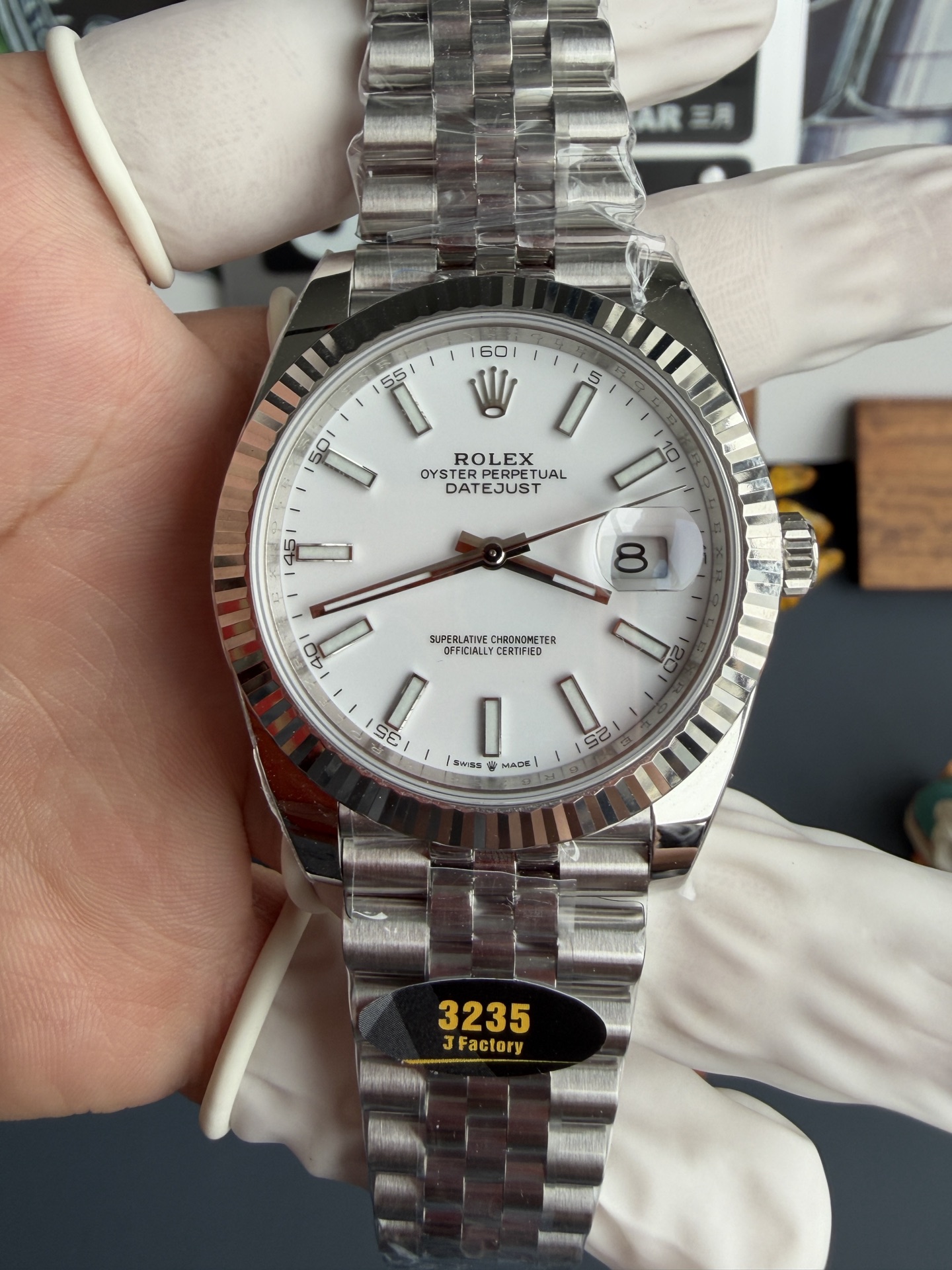 JF | 3235 무브먼트｜41mm l 롤렉스 데이트저스트 126334 프리스프렁 (Free-sprung)