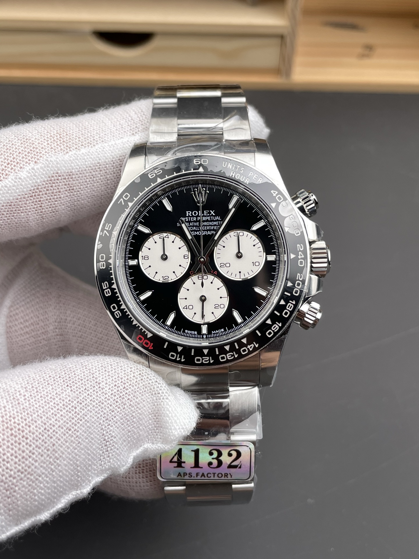 APS l 4132 무브먼트 l 40 mm l Rolex Daytona Cosmograph ''Le Mans'' 126529LN