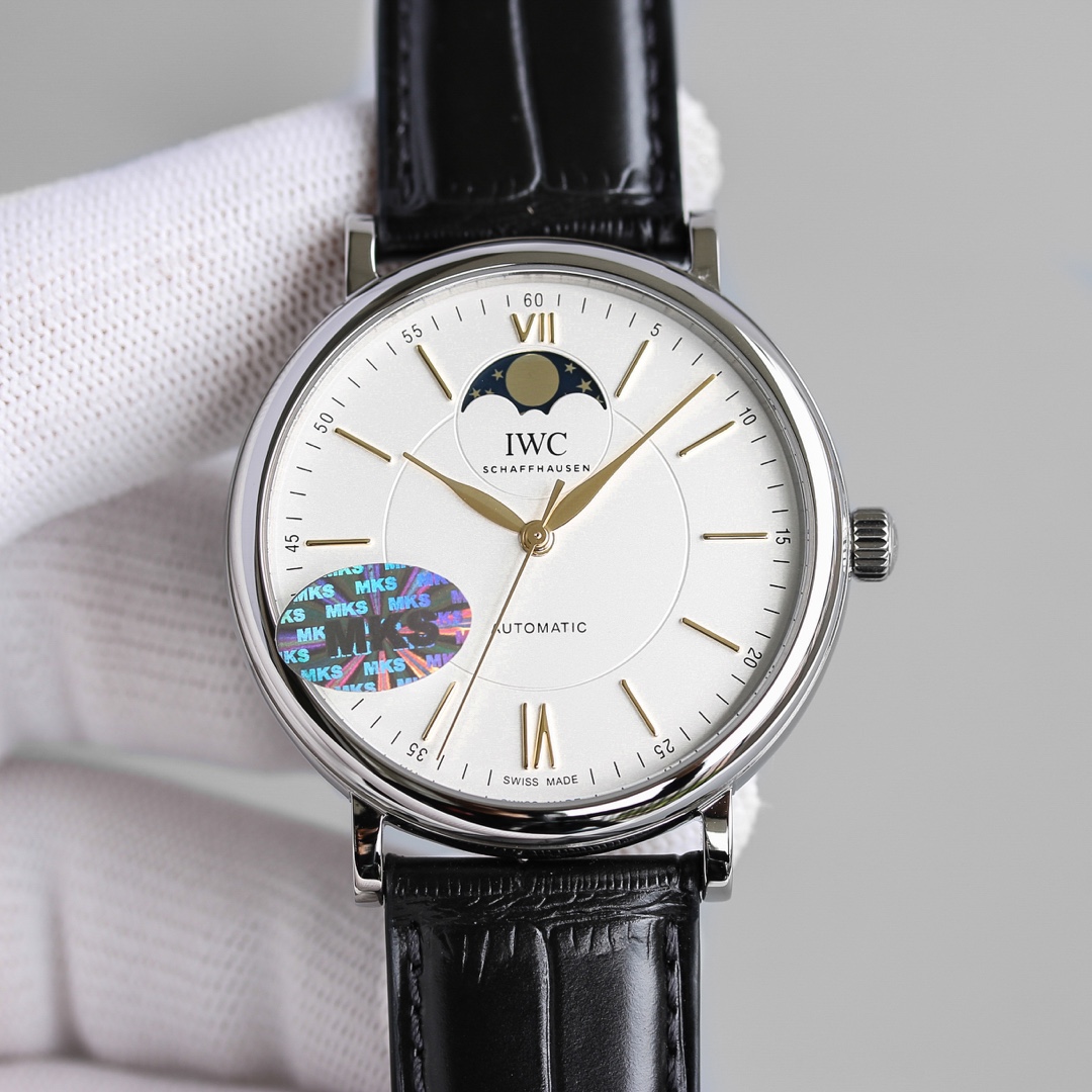 MKS l Cal.35800 l 40mm l 포르토피노 오토매틱 문 페이즈