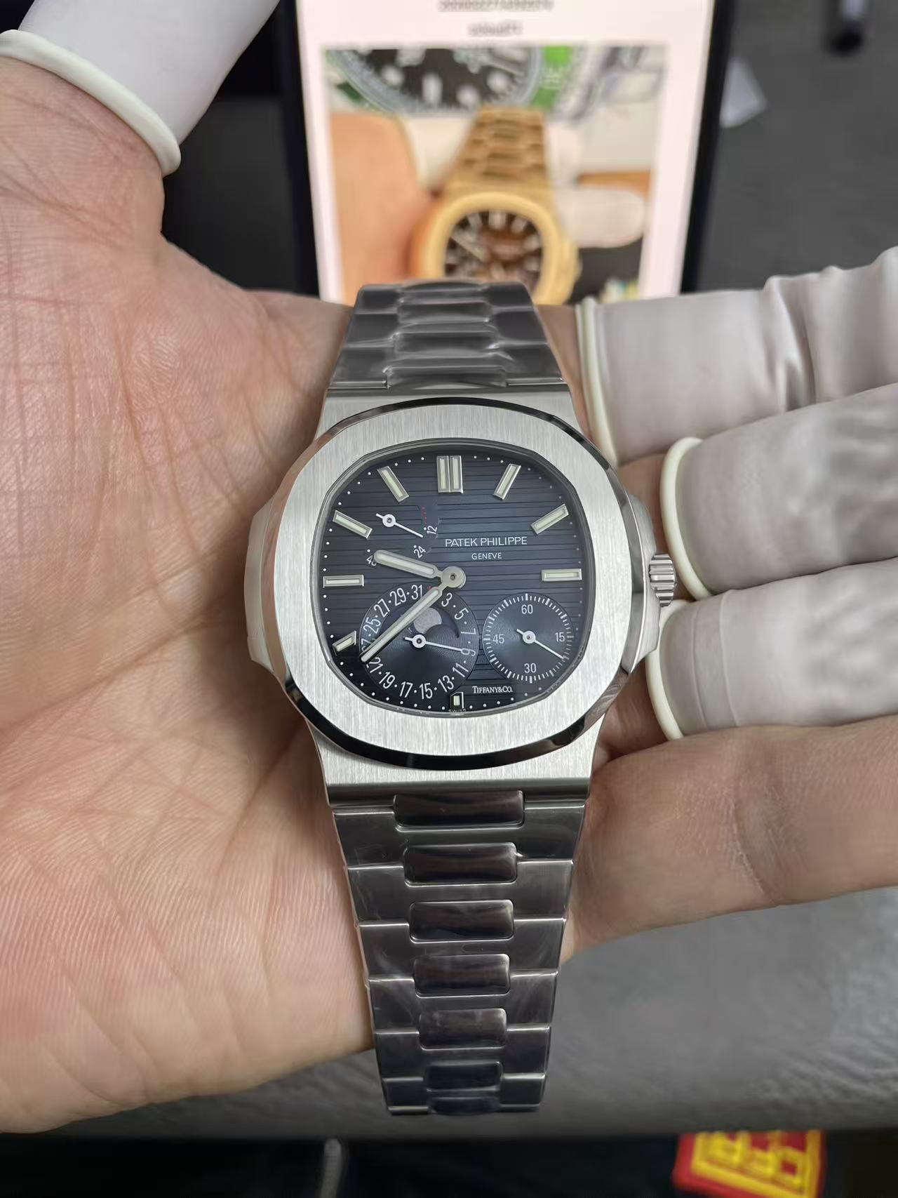 PPF l cal:240 무브먼트 l 40mm l 파텍 필립 노틸러스 5712   V3