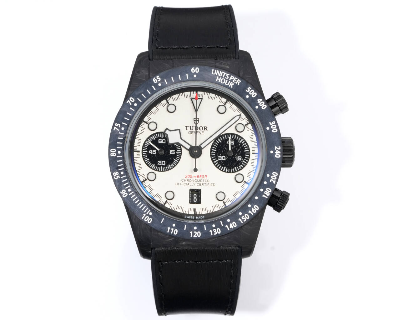 PLS l 42mm l Tudor  Black Bay Chrono Carbon 25 88g