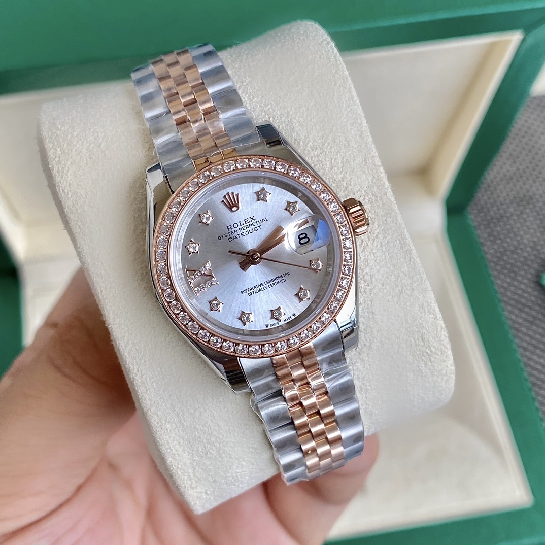 M9 l 28mm l 2671무브먼트 l 레이디-데이트저스트