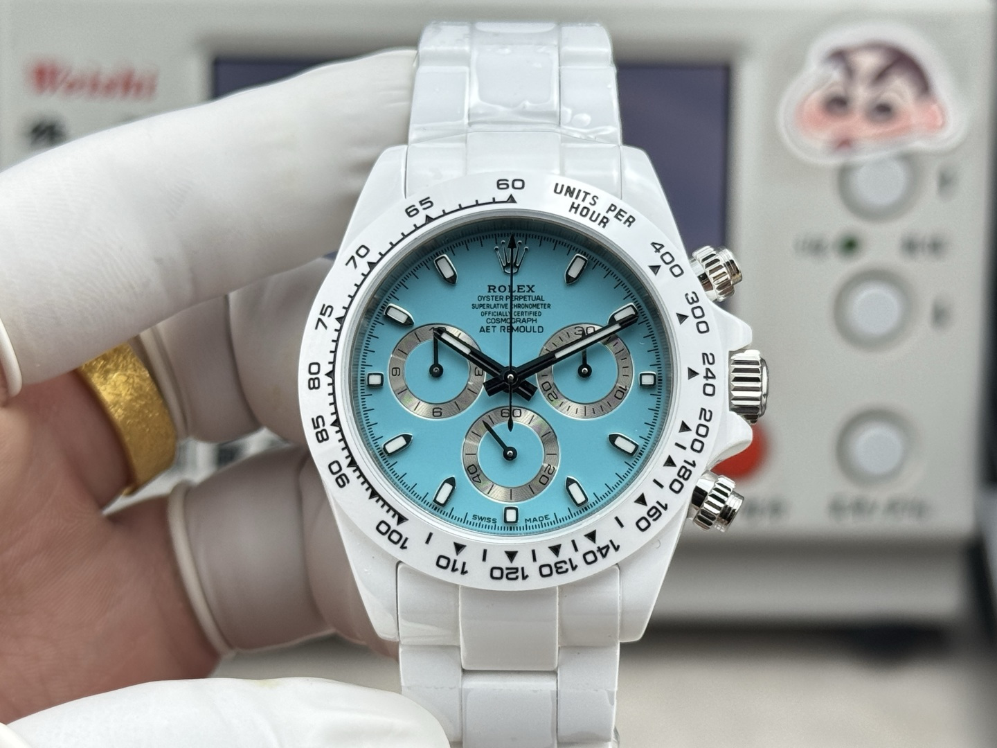 HEH l 4801/4130 l 40mm l 롤렉스 데이토나 AET 세라믹 개조