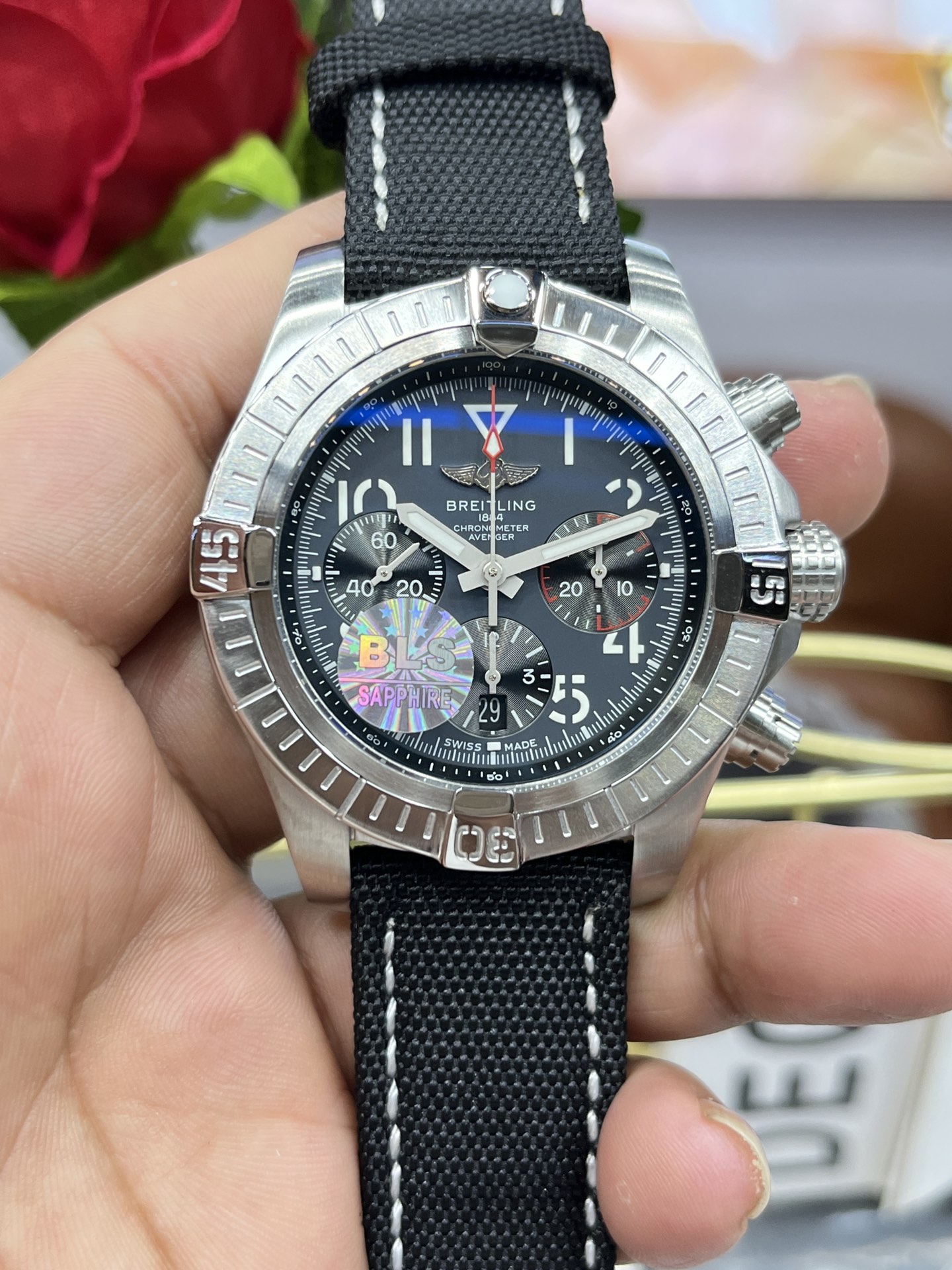 BLS l 7750 l  45mm l Breitling Avenger B01 Chronograph