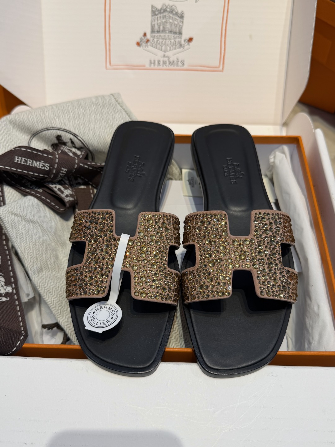 에르메스 H 슬리퍼