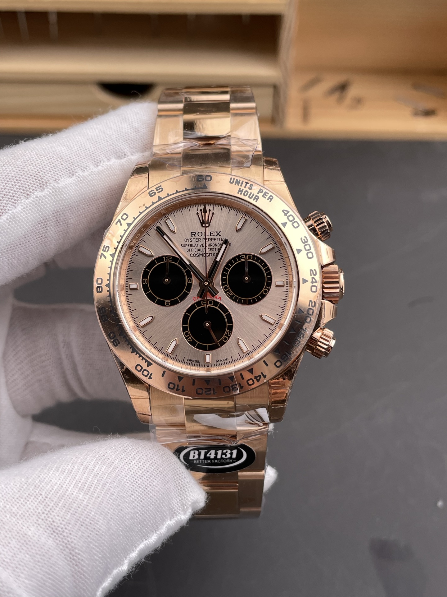 BT | 4131 무브먼트｜40mm l 롤렉스 데이토나 126505