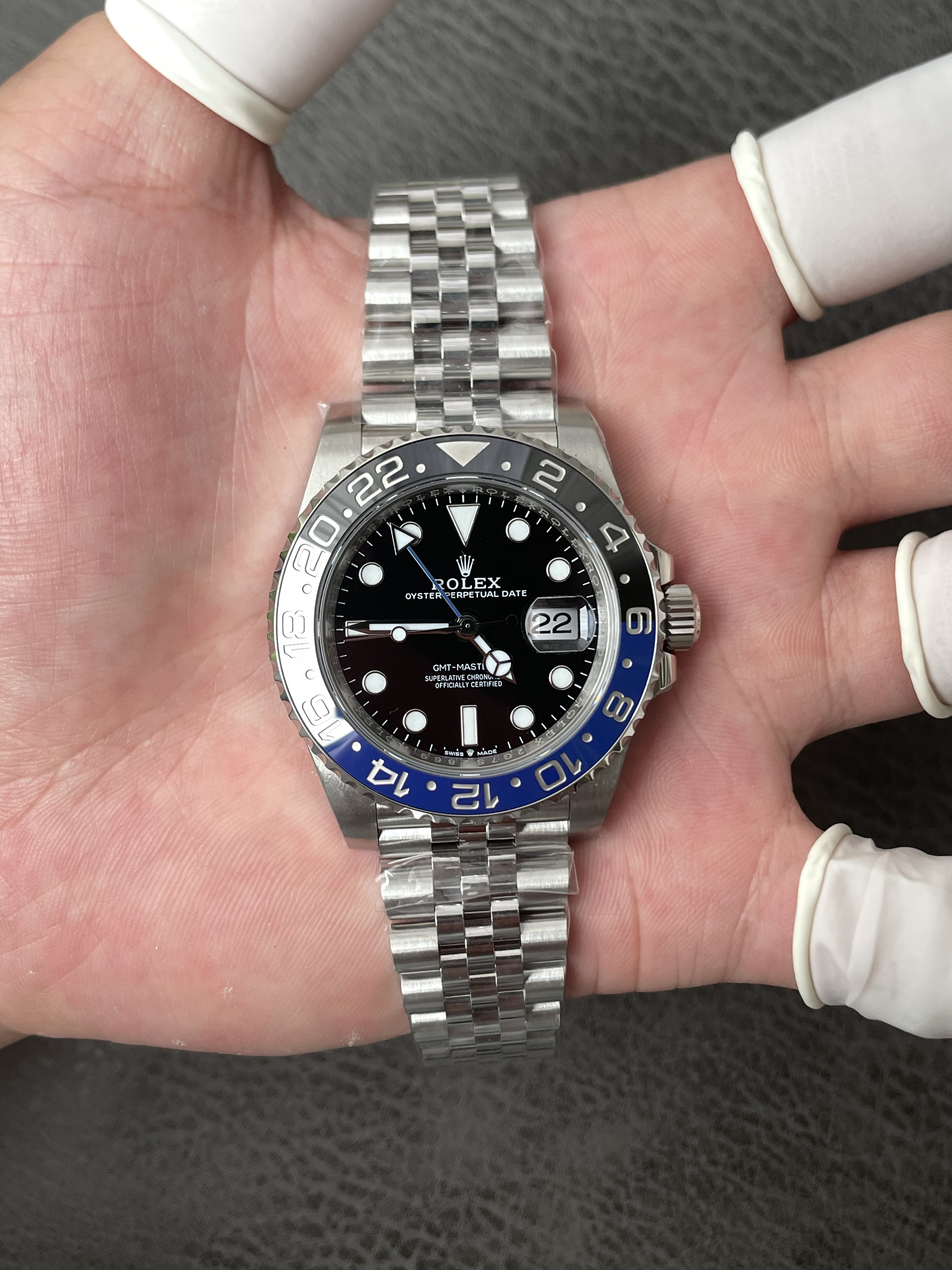 Rich l 40mm l 3285 무브먼트｜롤렉스 GMT-마스터 II 126710BLNR 프리스프렁