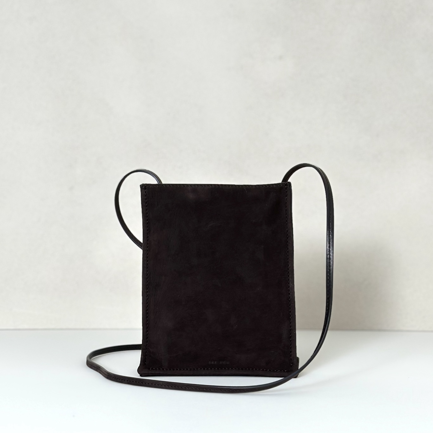 더로우 크로스백  스웨이드 14*7*5cm