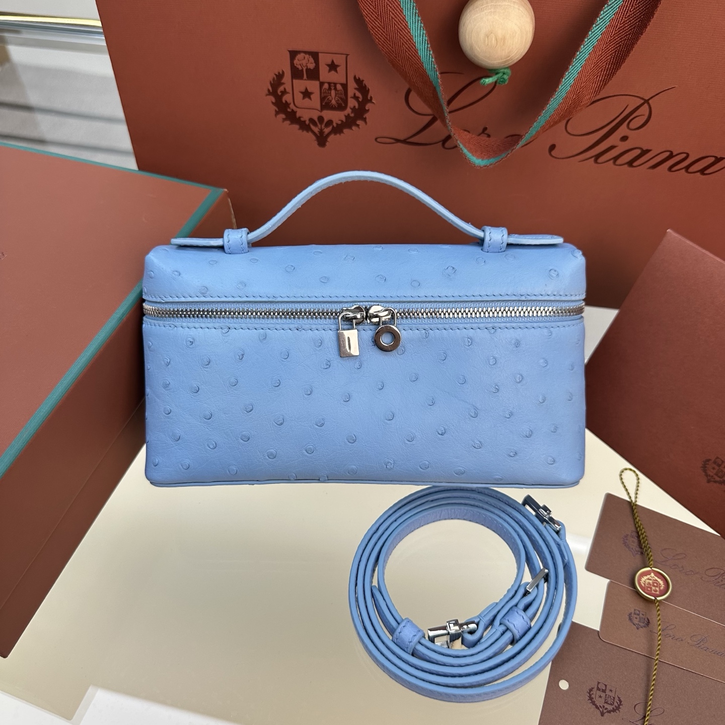 로로피아나  Extra pocket L19 19×7×12cm