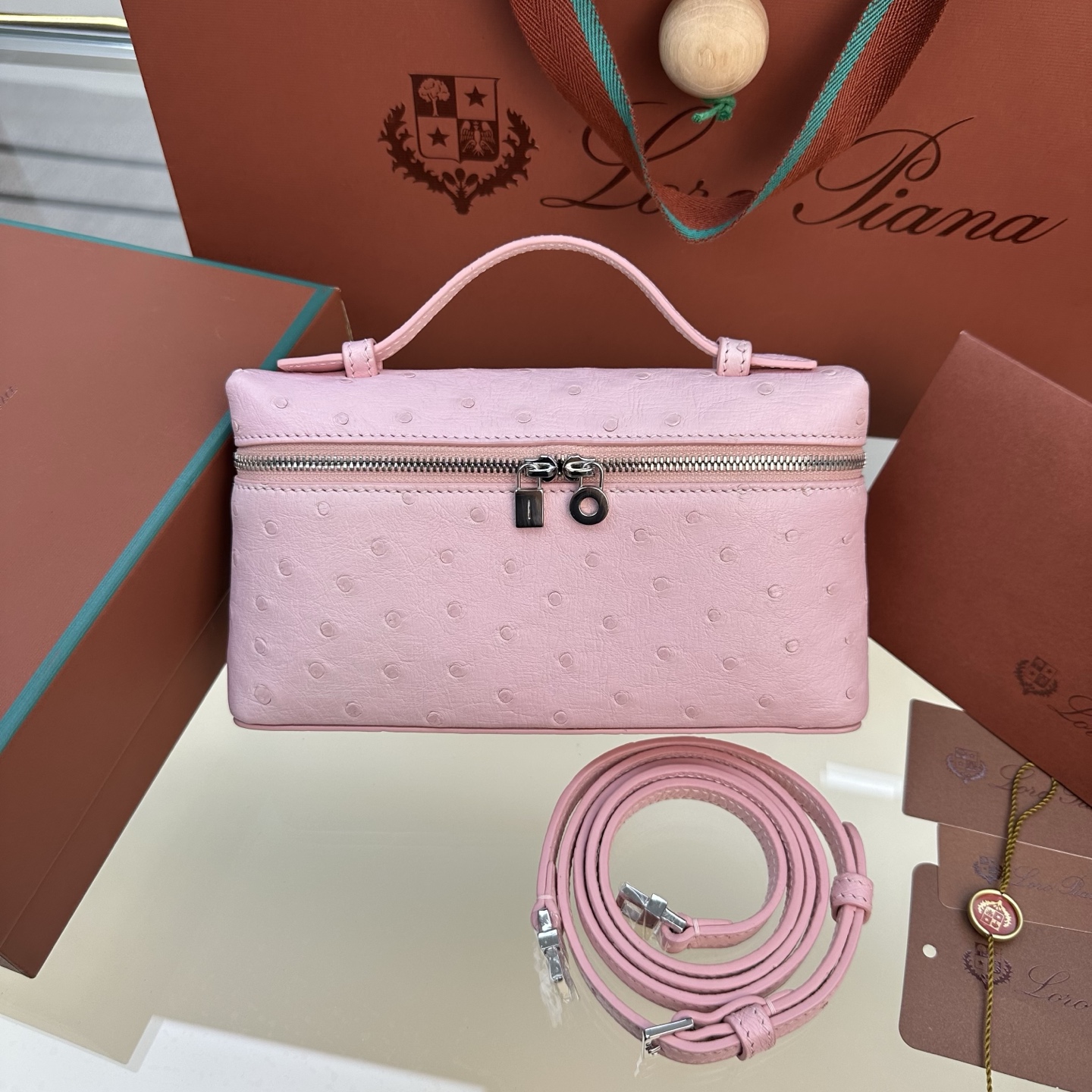 로로피아나  Extra pocket L19 19×7×12cm