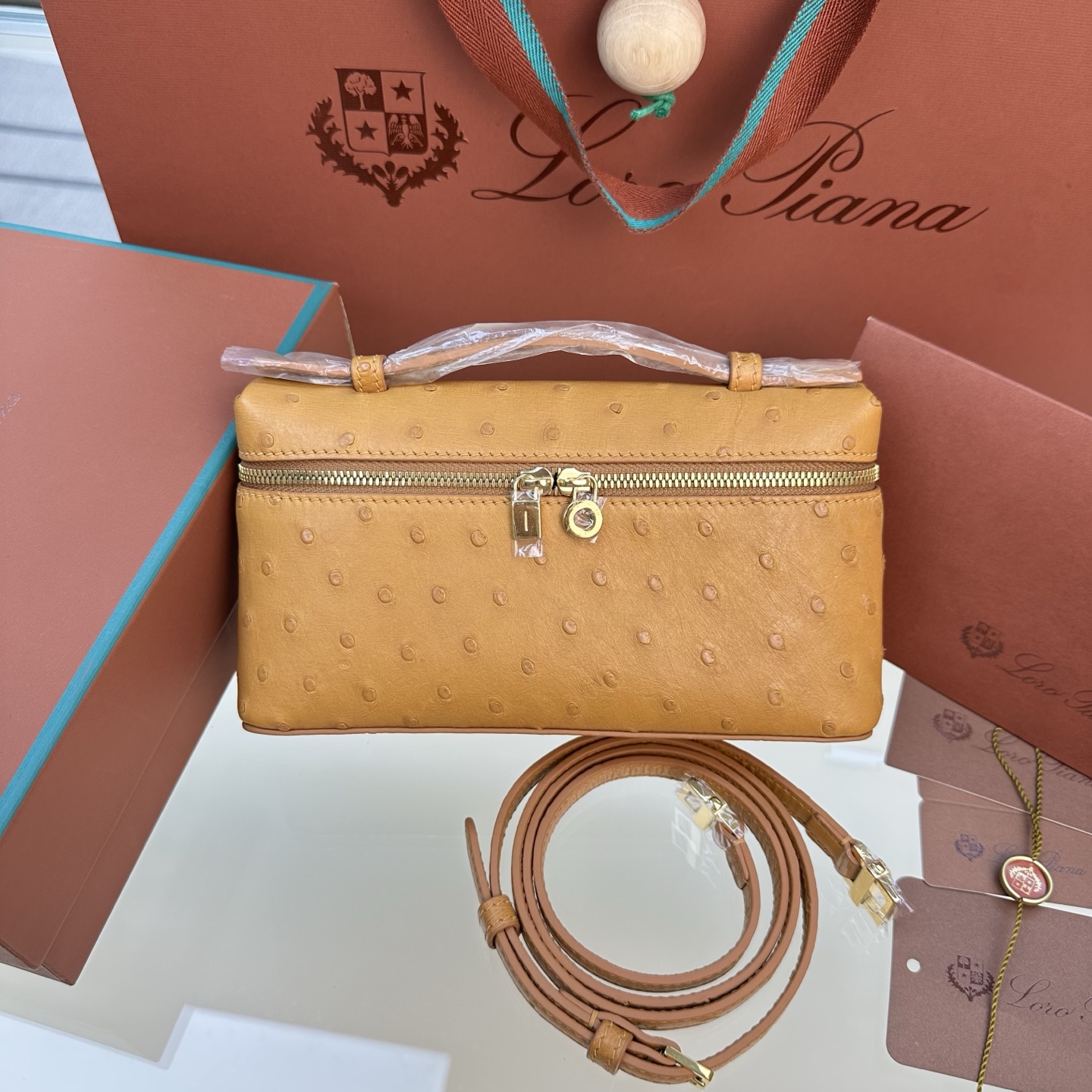 로로피아나  Extra pocket L19 19×7×12cm