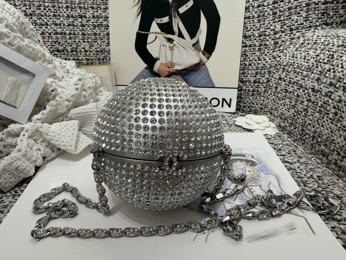 샤 ƆC ⅭＨΑＮＥⅬ ƆC 넬 이브닝 백 