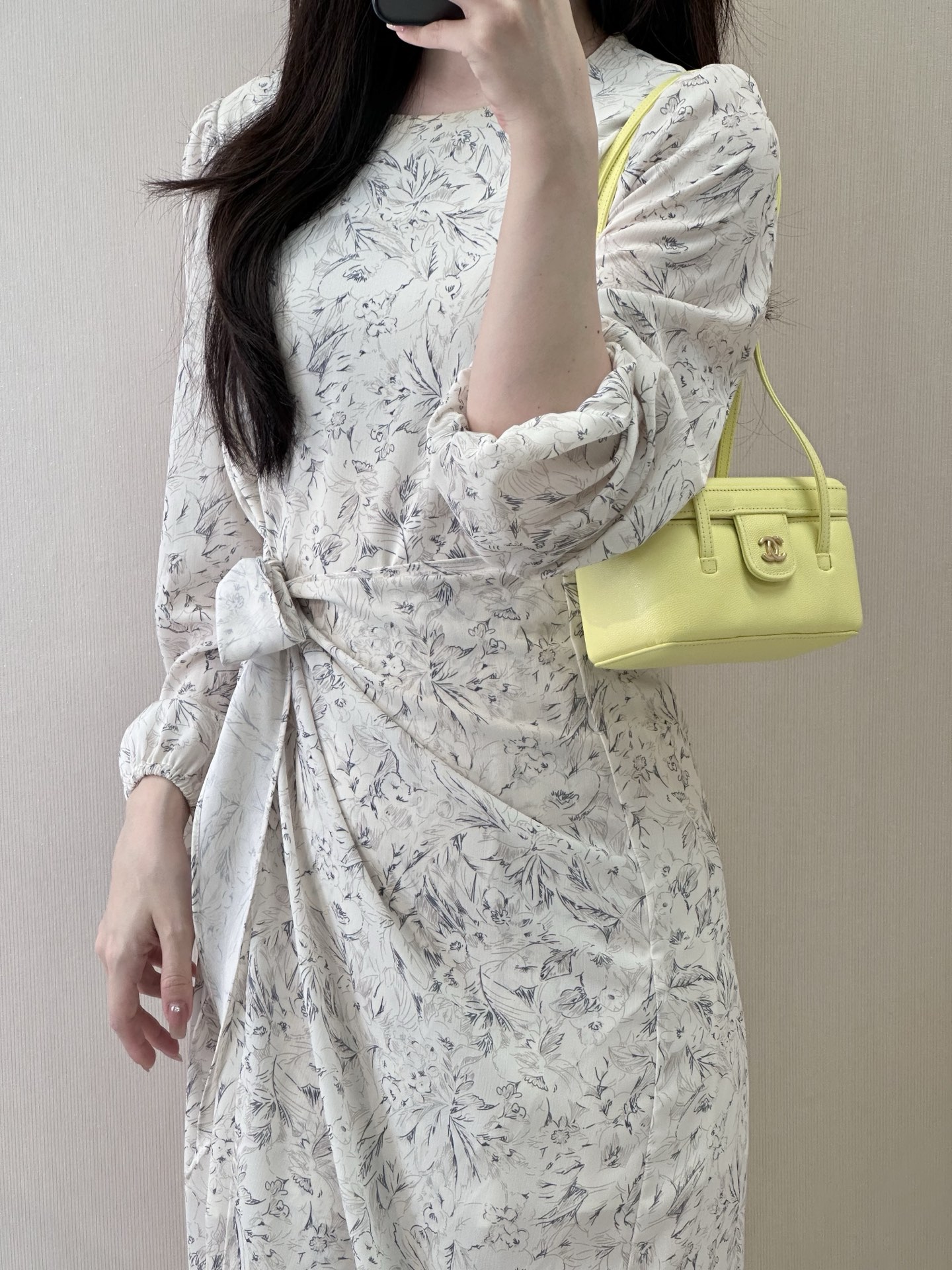 샤 ƆC ⅭＨΑＮＥⅬ ƆC 넬 프레피코코  제니백 26백 5067 9.5-17-8cm